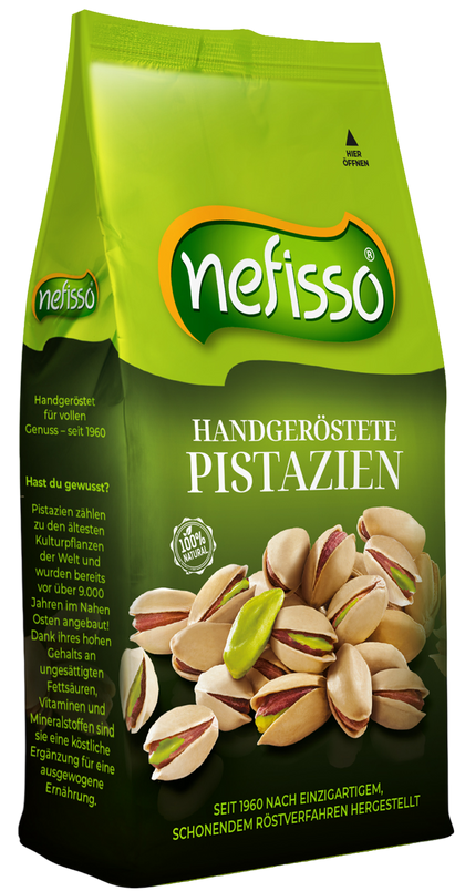 Nefisso Roasted & Salted Pistachios 60g