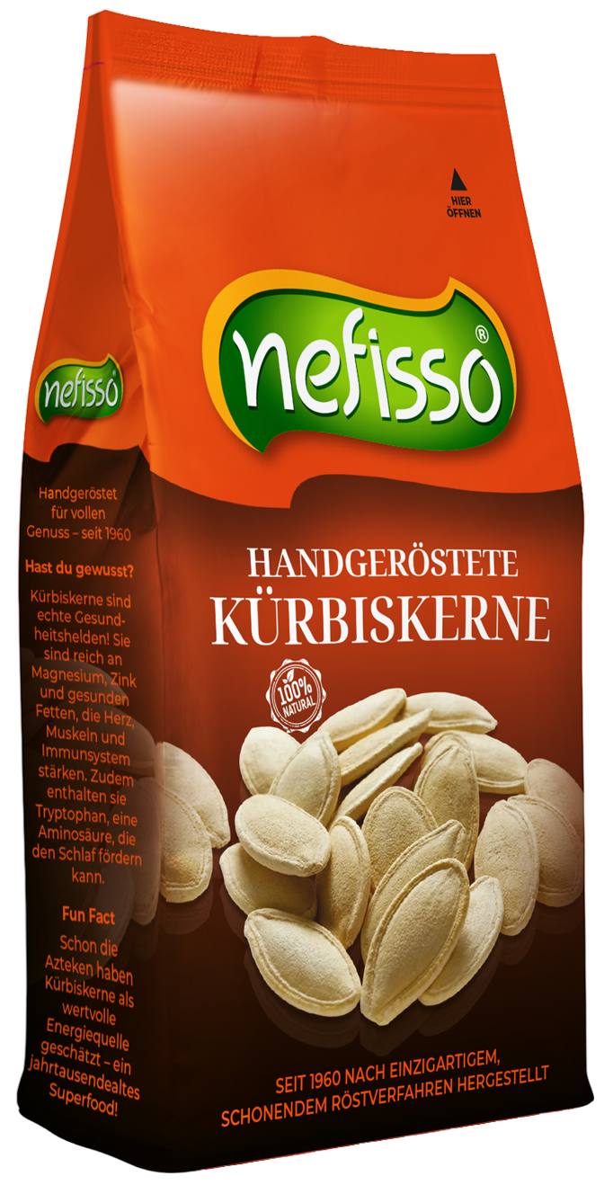 Nefisso Kürbiskerne geröstet & gesalzen 70g