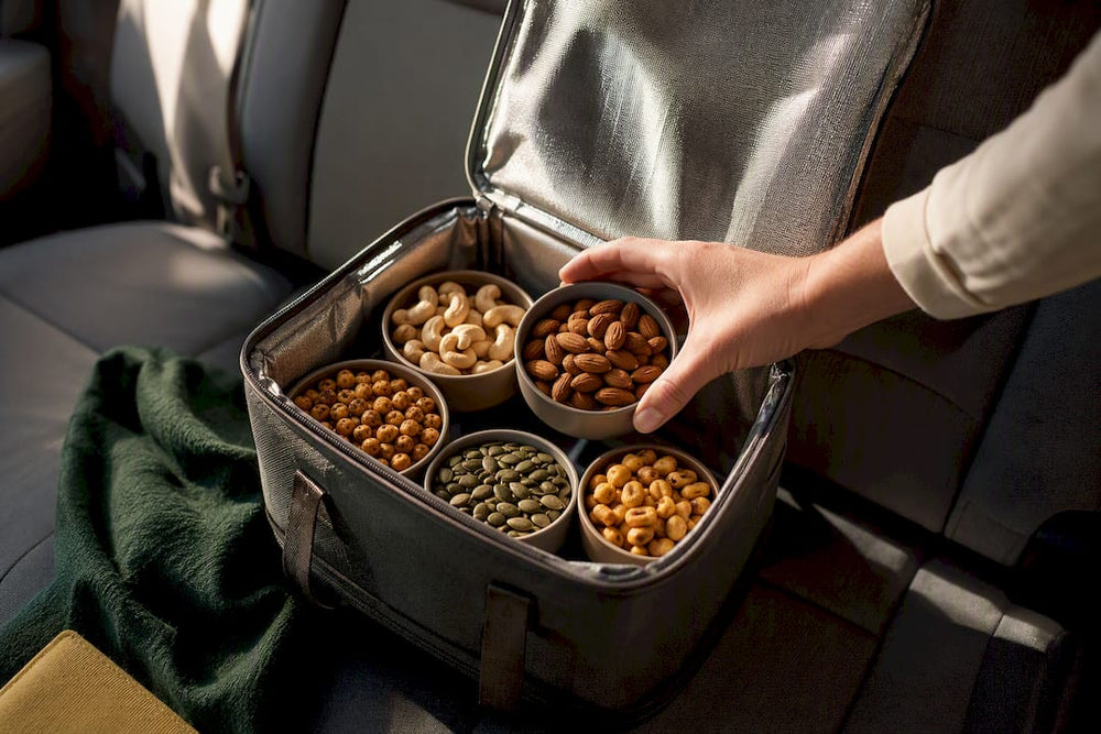 Snacks für die Autofahrt: Familienideen