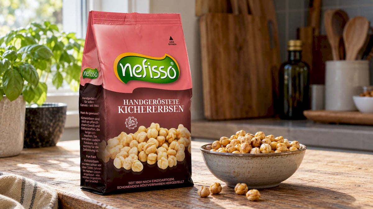 Kichererbsen Snack Kalorien: Was eine Portion wirklich liefert