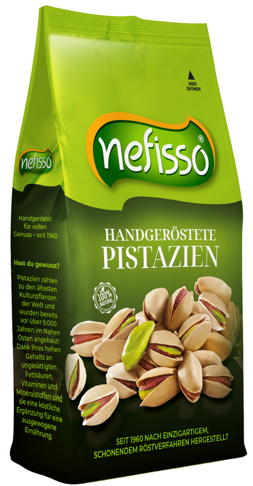 Nefisso Roasted & Salted Pistachios 60g