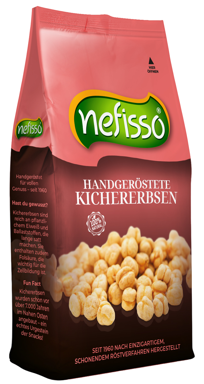 Nefisso Kichererbsen geröstet & gesalzen 60g