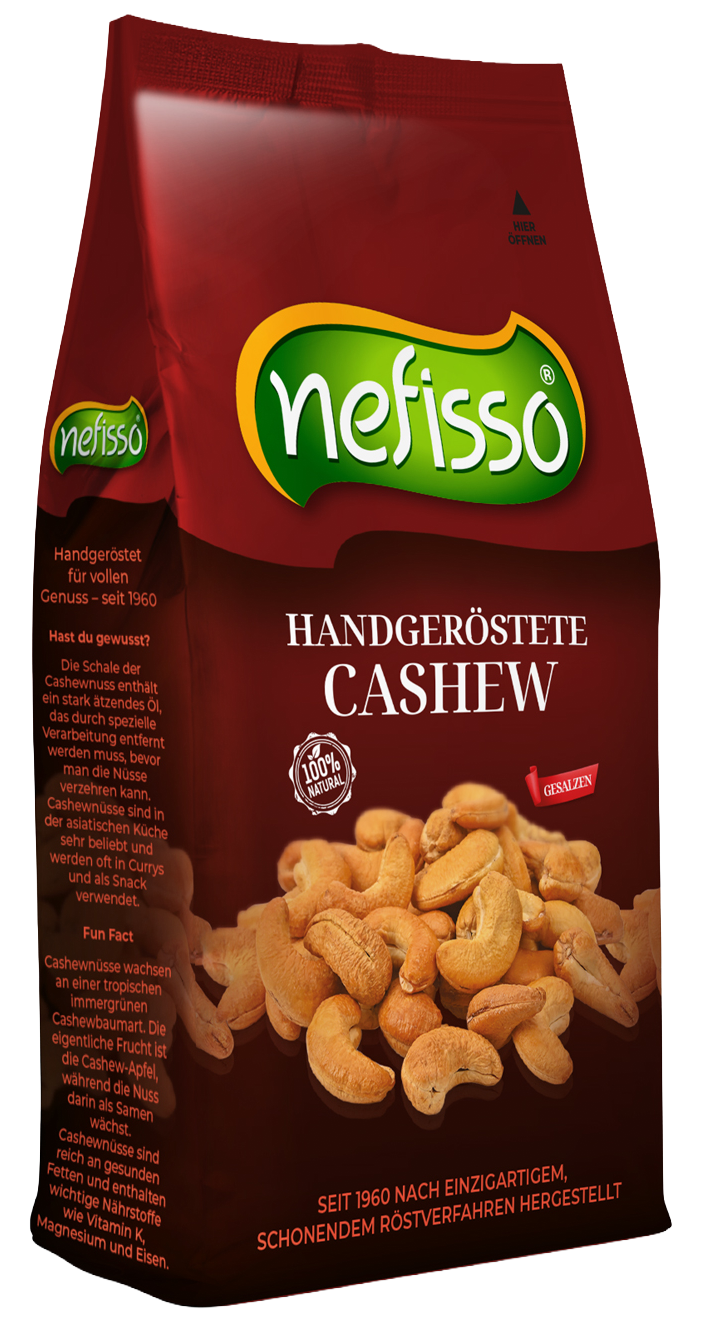 Nefisso Cashews Roasted & Salted 60g
