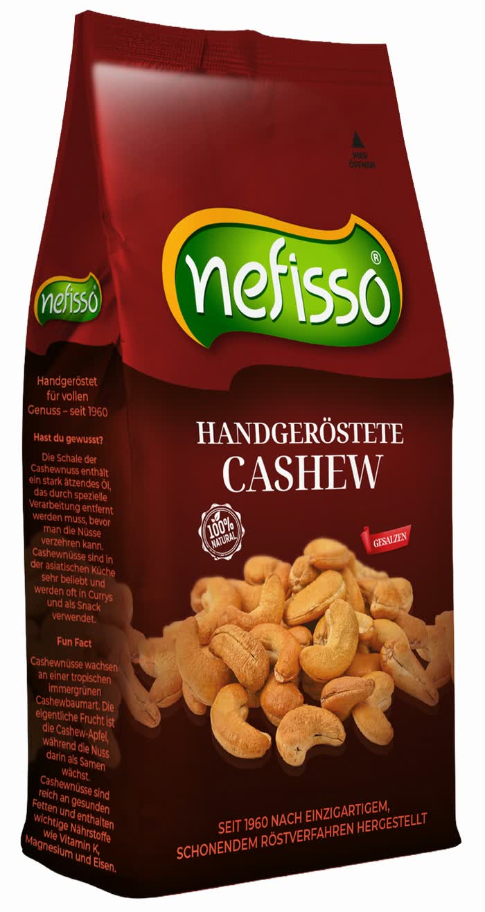 Nefisso Cashews geröstet & gesalzen 60g