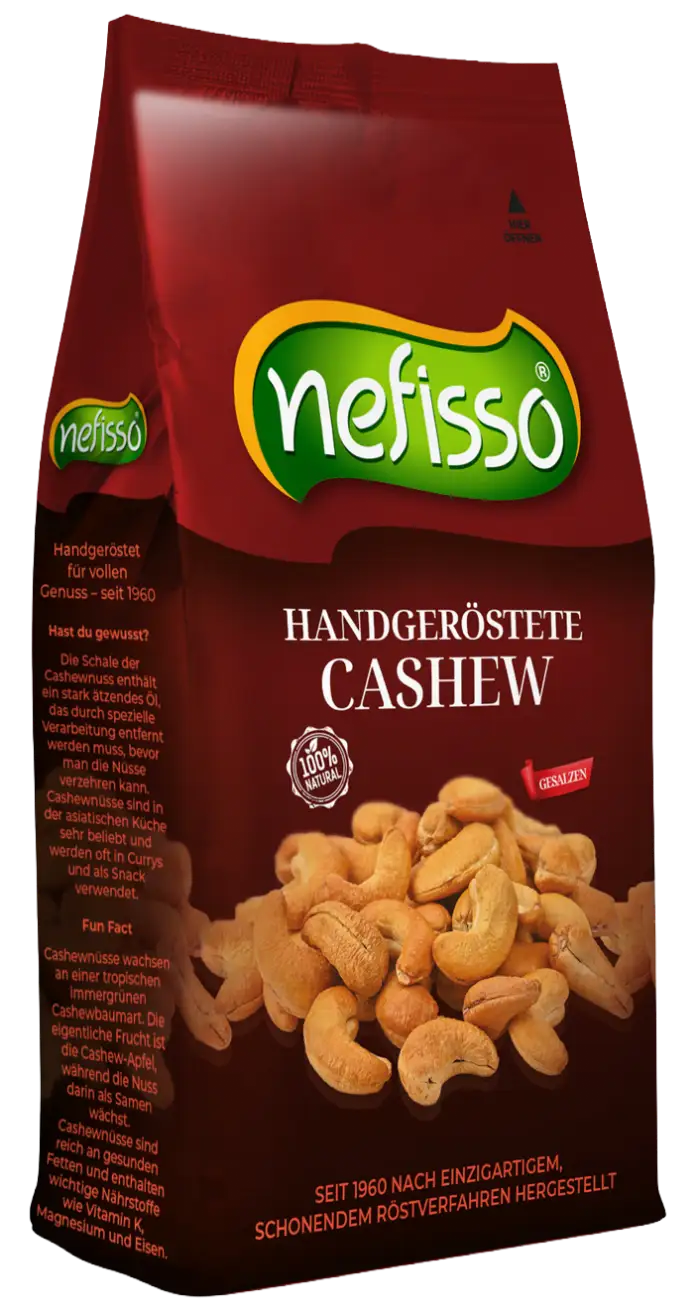 Nefisso Cashews Roasted & Salted 60g